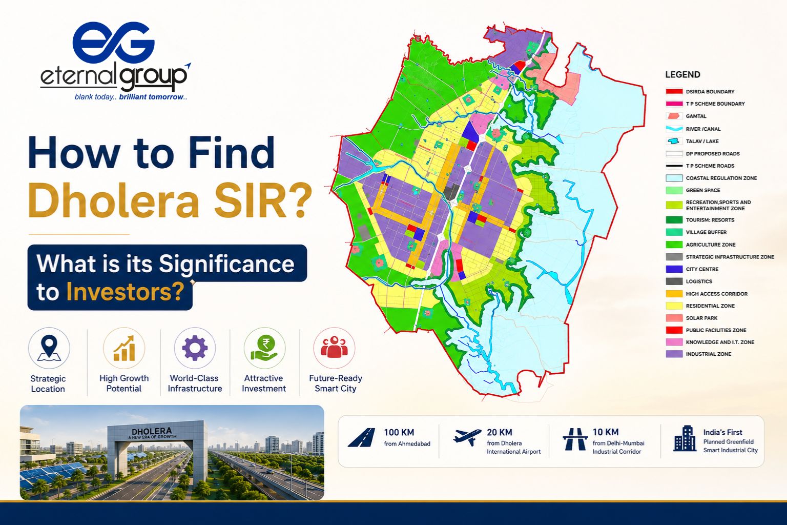 How to Find Dholera SIR? What is its Significance to Investors?