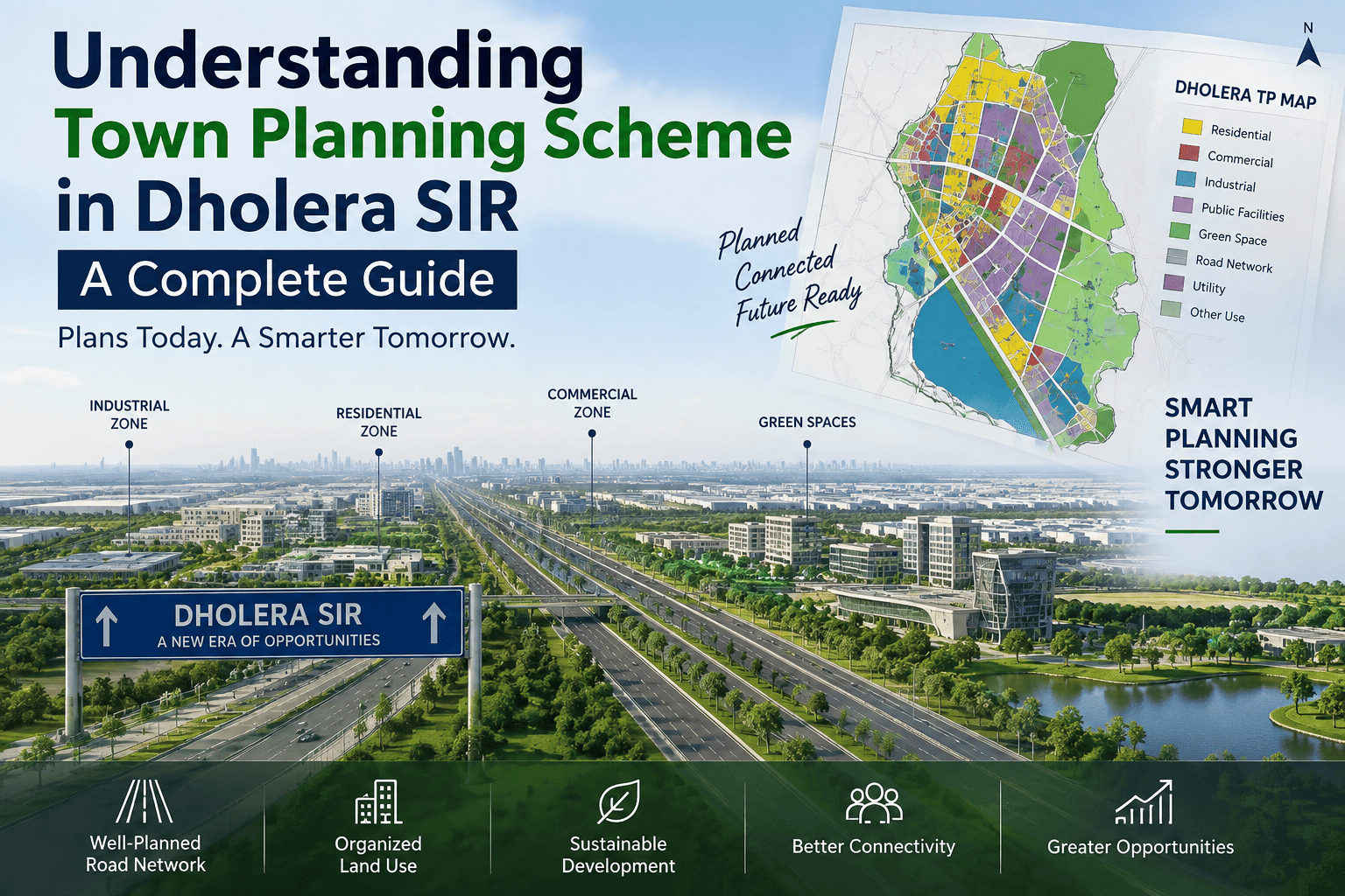Understanding Town Planning Scheme in Dholera SIR : A Complete Guide