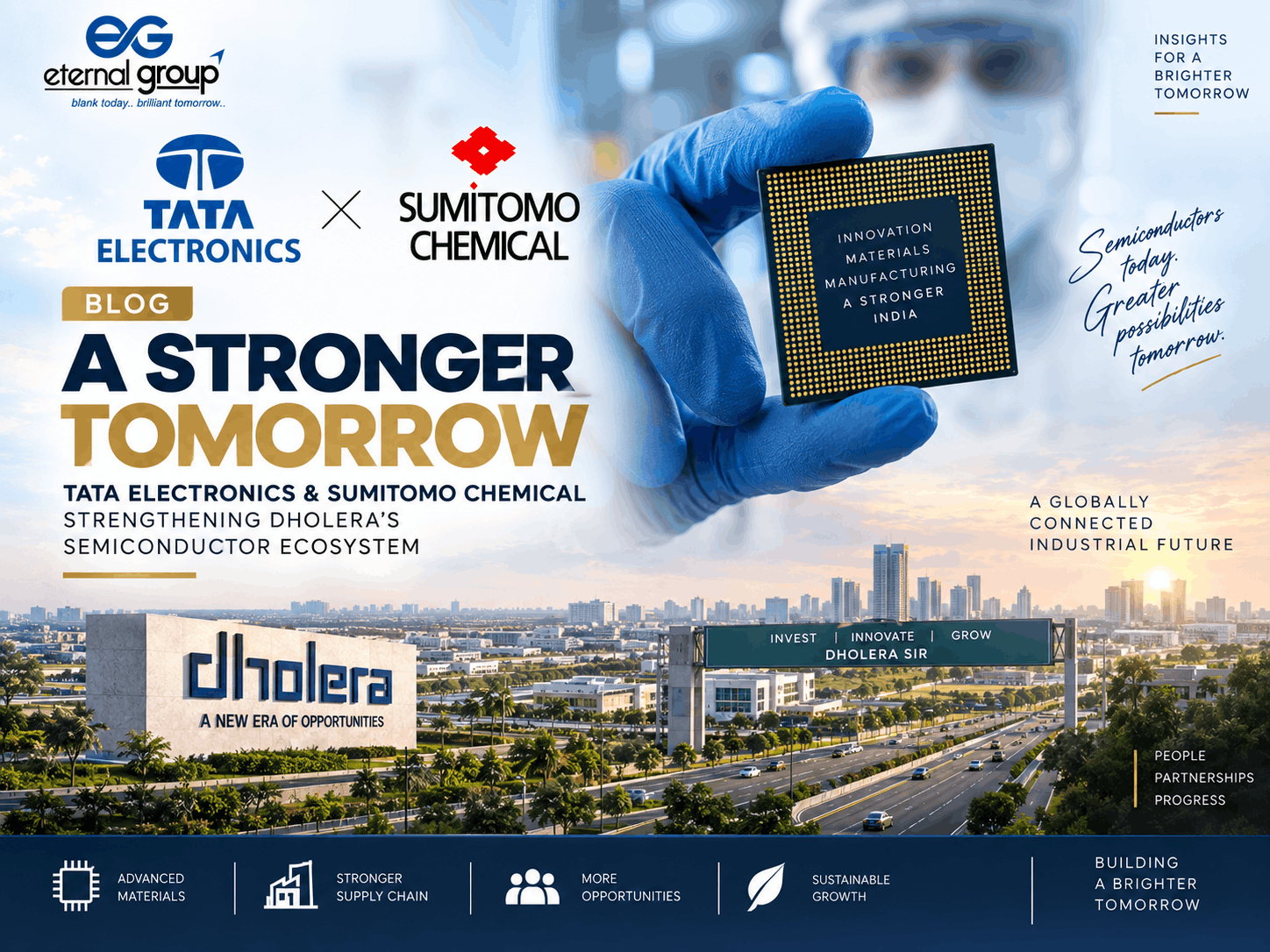 Tata Electronics and Sumitomo Chemical Partnership: A New Chapter for Dholera