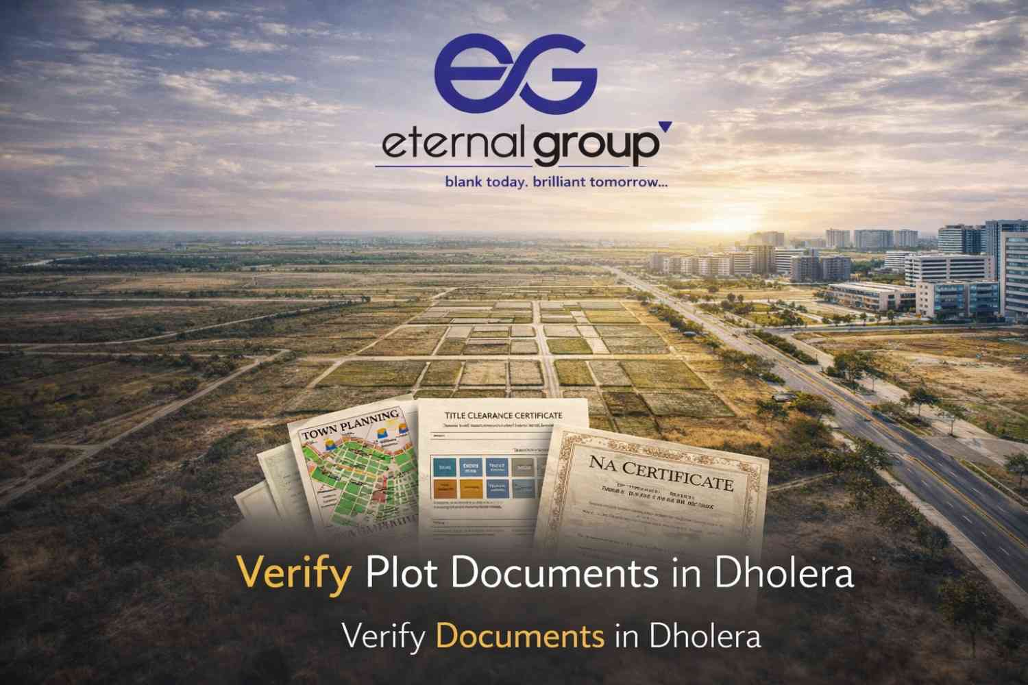 How to Verify Plot Documents in Dholera | Safe Real Estate Investment Guide 2026