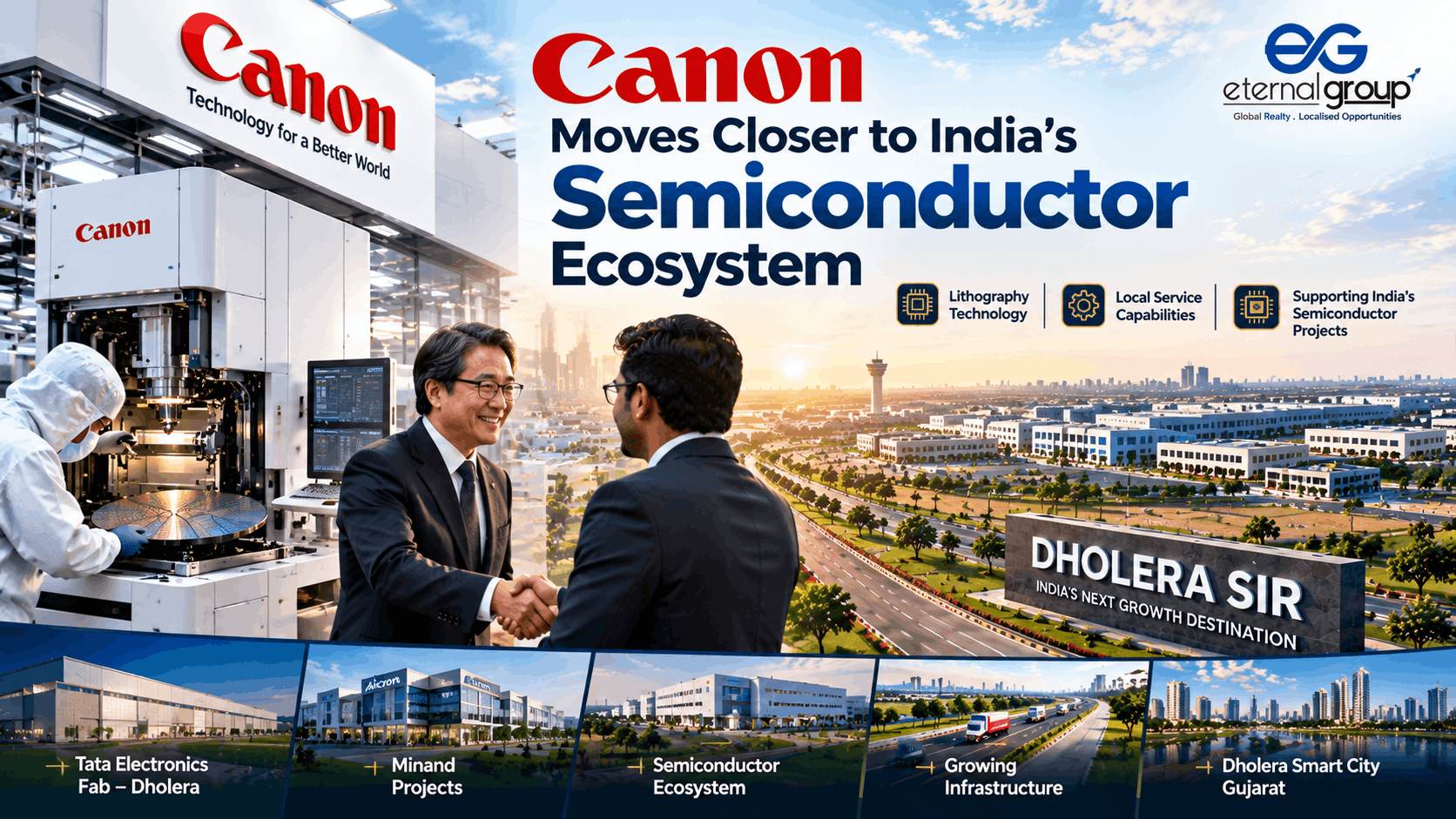 Dholera: Canon Moves Closer to India’s Semiconductor Ecosystem